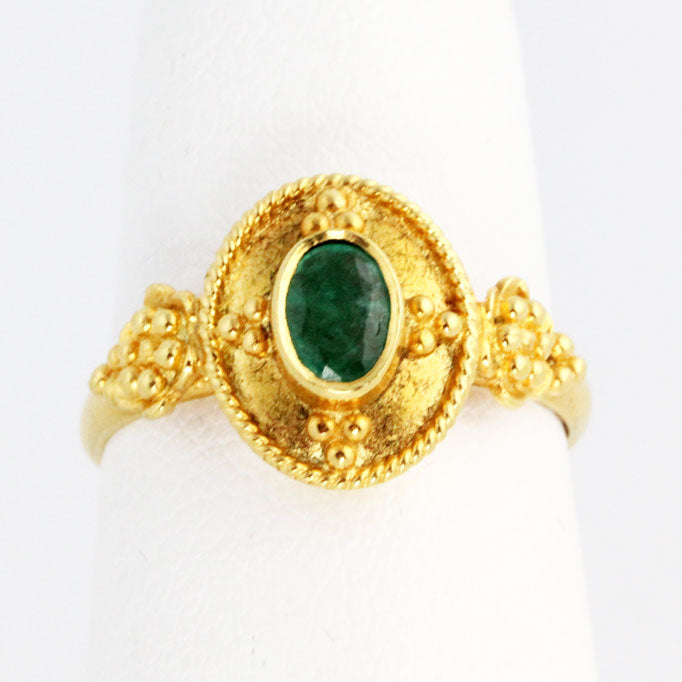 AG0019r Gold Byzantine Ring _2