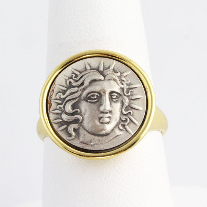 KA0065r Gold & Silver Apollo Ring _2