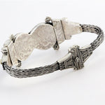 HK0605b Silver & Gold Hercules Knot Bracelet _4