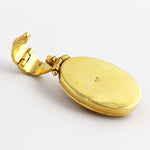 HK0300p Gold Pendant w/Diamonds & Ruby _4