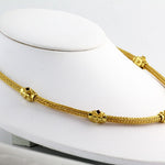 HK0601n Gold Necklace w/Rubies_2