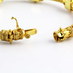 HK0701b Gold Bracelet w/Rubies _4