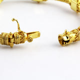 HK0701b Gold Bracelet w/Rubies _4