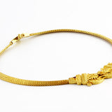 HK0602n Gold Hercules Knot Necklace _4