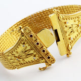 HK0703b Gold Bracelet w/Diamonds & Rubies _4