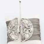 SV0049b Silver Peacock Bracelet _2