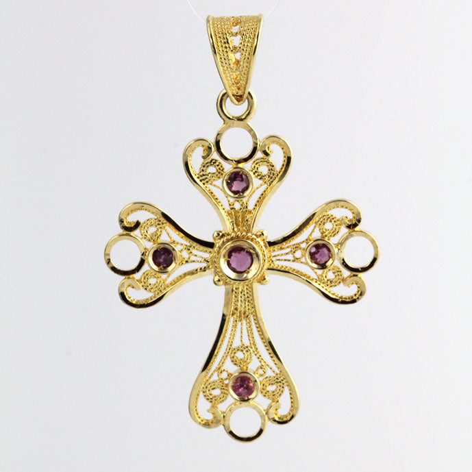 Truth Of Komnene Gold Orthodox Cross