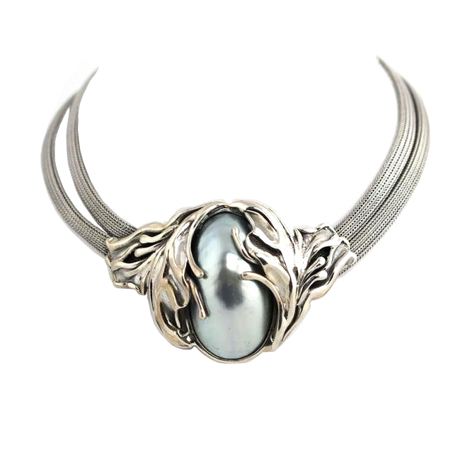 Daphne's Secret Silver Necklace