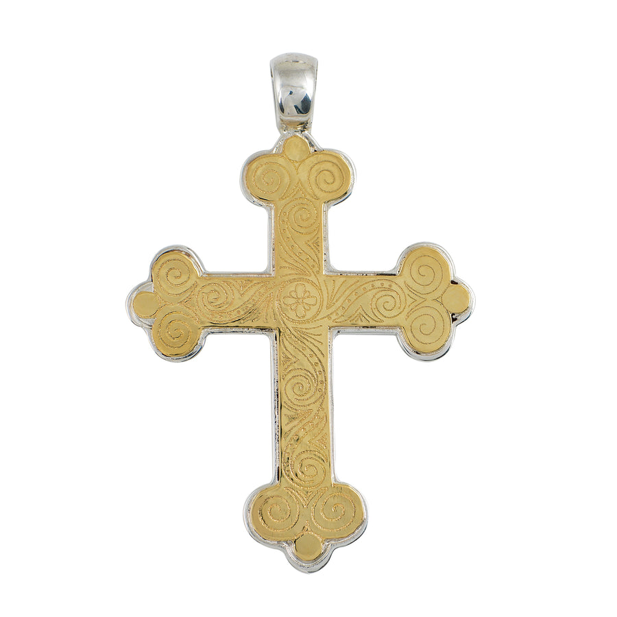 Trifolium Chanter Greek Orthodox Cross