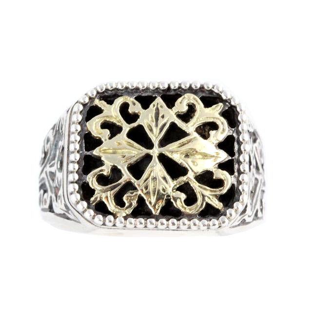 Kingdom Silver and Gold Ring